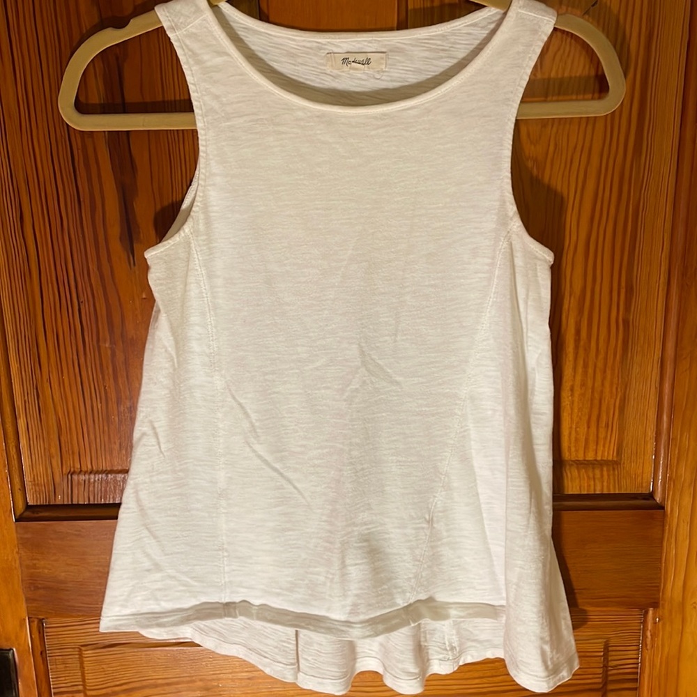 Madewell swing tank top XXS